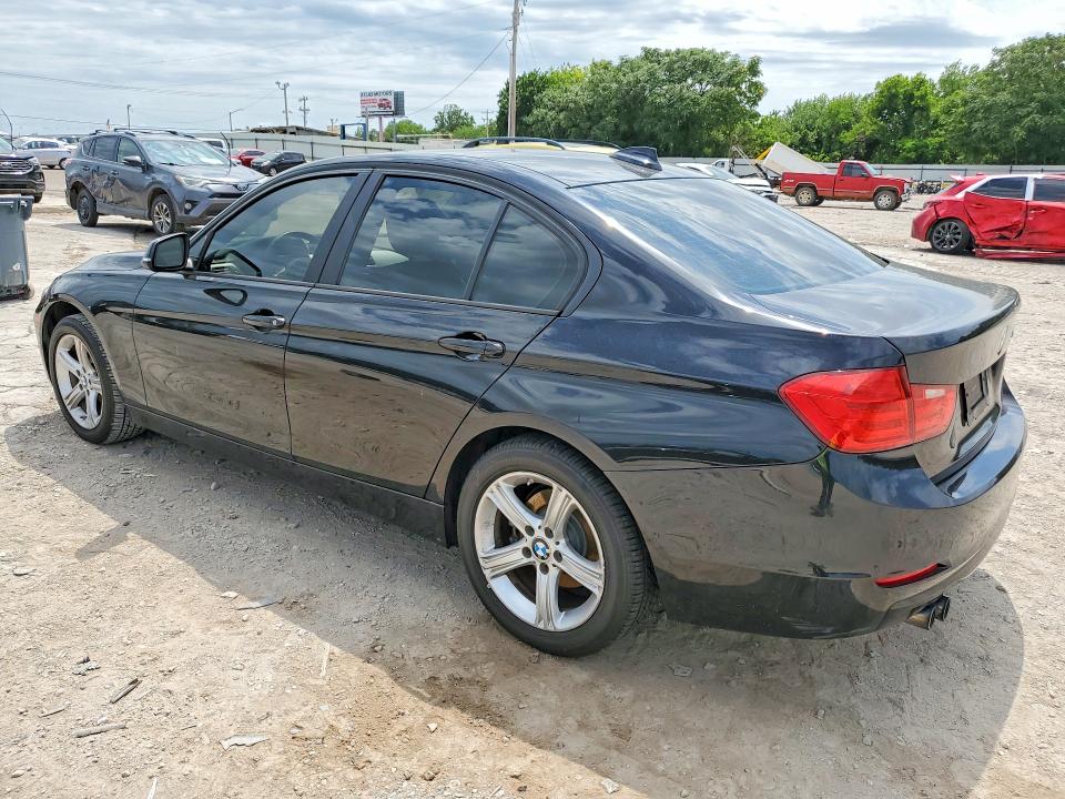 2012 BMW 3 series VIN WBA3A5C57CF341196 COPART salvage auction — Burn Engine, OK - CERT OF TITLE-SALVAGE, sold $550 on 2026-08-11 (photo 2)