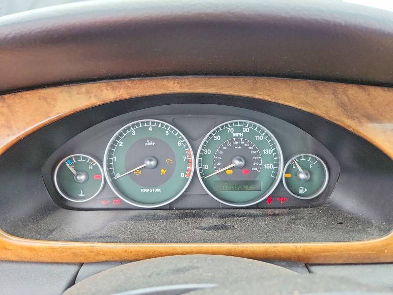 2002 Jaguar X type VIN SAJEA53D22XC47890 COPART salvage auction — SIDE, Il - Salvage Certificate, sold $225 on 2026-08-03 (photo 9)