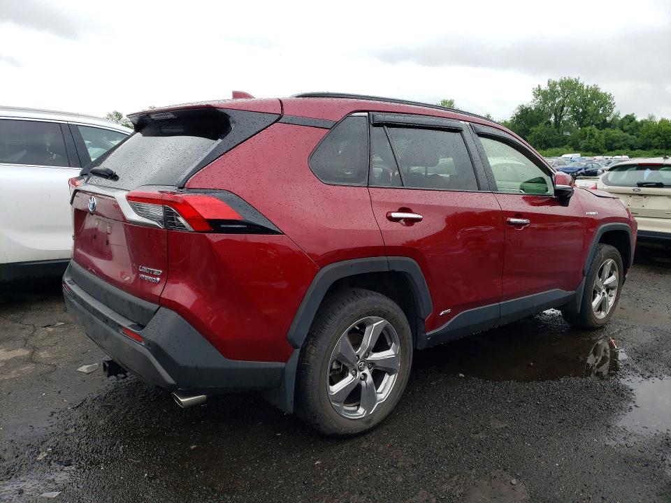 2019 Toyota Rav 4 VIN JTMDWRFV4KD013921 COPART salvage auction — FRONT END, Ct - Cert Of Title-Salvage, sold $9,000 on 2026-07-17 (photo 3)