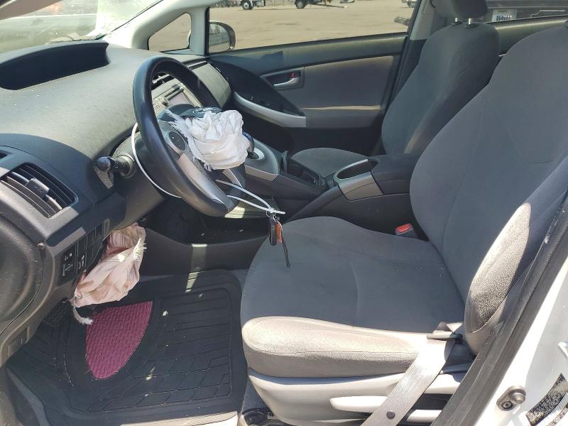 2014 Toyota Prius VIN JTDKN3DUXE1798551 COPART salvage auction — FRONT END, Ca - Salvage Certificate, sold $1,350 on 2026-07-13 (photo 7)