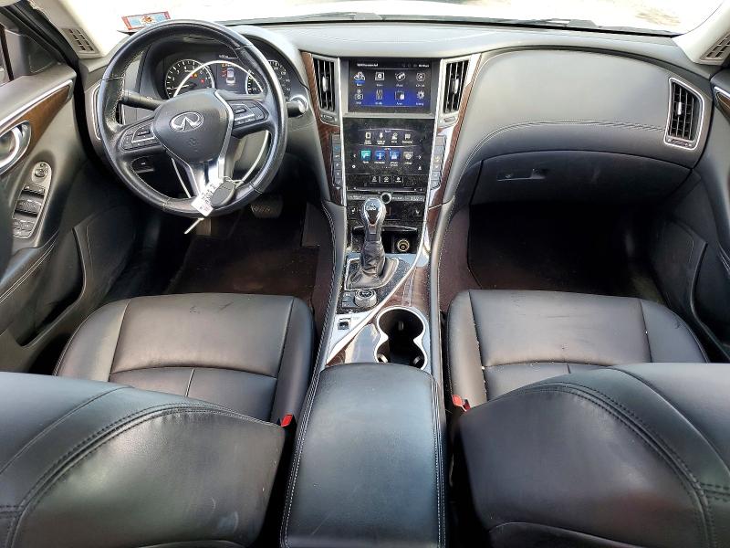 2018 Infiniti Q50 VIN JN1EV7AR7JM443367 COPART salvage auction — FRONT END, Ny - Mv-907A Salvage Certificate, sold $5,200 on 2026-07-02 (photo 8)