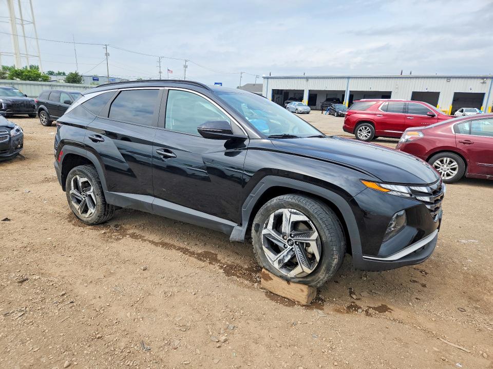 2022 Hyundai Tucson VIN 5NMJFCAE5NH122519 COPART salvage auction — REAR END, Il - Salvage Certificate, sold $8,200 on 2026-07-31 (photo 4)