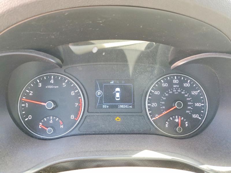 2016 Kia VIN 5XXGT4L39GG026169 COPART salvage auction — MECHANICAL, Pa - Cert Of Title, sold $1,050 on 2026-07-28 (photo 9)