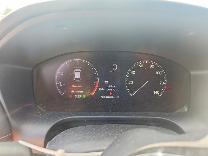 2024 Honda Hr-v VIN 3CZRZ2H51RM767448 COPART salvage auction — HAIL, WI - CERT OF TITLE-CLAIM PAID, sold $15,600 on 2026-07-27 (photo 9)