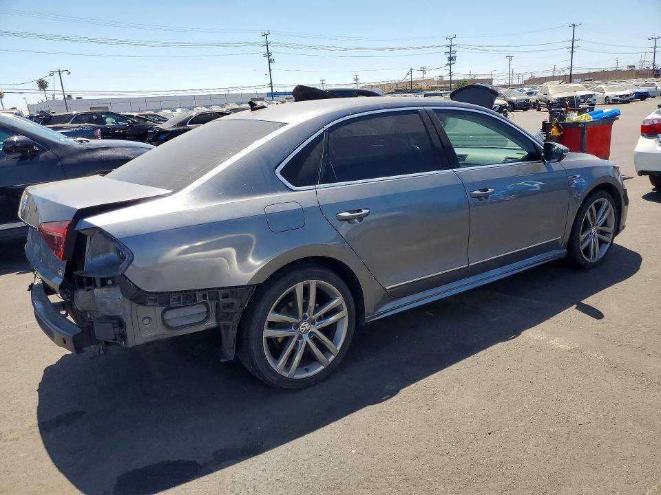 2019 Volkswagen Passat VIN 1VWMA7A36KC006318 COPART salvage auction — REAR END, Ca - Salvage Certificate, sold $2,250 on 2026-07-22 (photo 3)