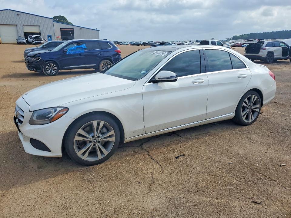 2017 Mercedes-benz C-klasse VIN WDDWF4JB0HR306726 COPART salvage auction — UNDERCARRIAGE, Salvage Title, sold $5,300 on 2026-08-03 (photo 1)