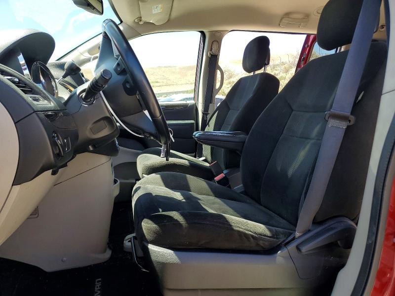 2015 Dodge Caravan VIN 2C4RDGBG7FR709635 COPART salvage auction — FRONT END, Nv - Certificate Of Title, sold $500 on 2026-07-09 (photo 7)