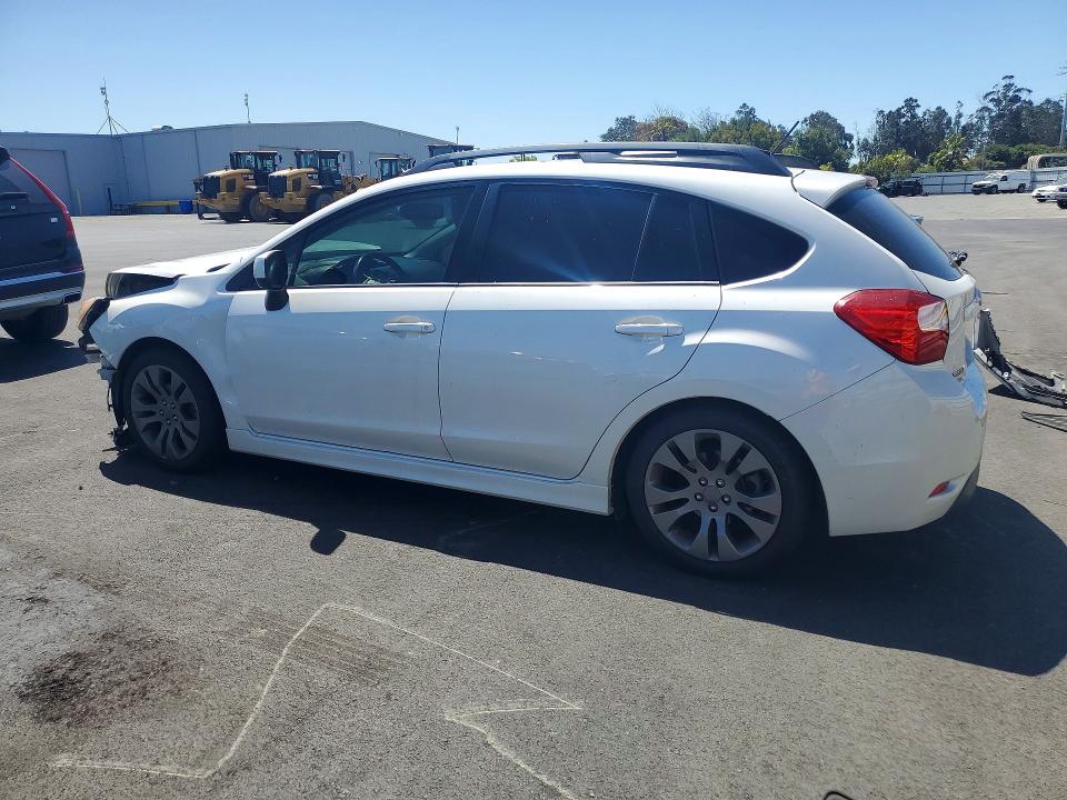 2014 Subaru Impreza VIN JF1GPAS62E8261839 COPART salvage auction — FRONT END, CA - SALVAGE CERTIFICATE, sold $525 on 2026-07-13 (photo 2)