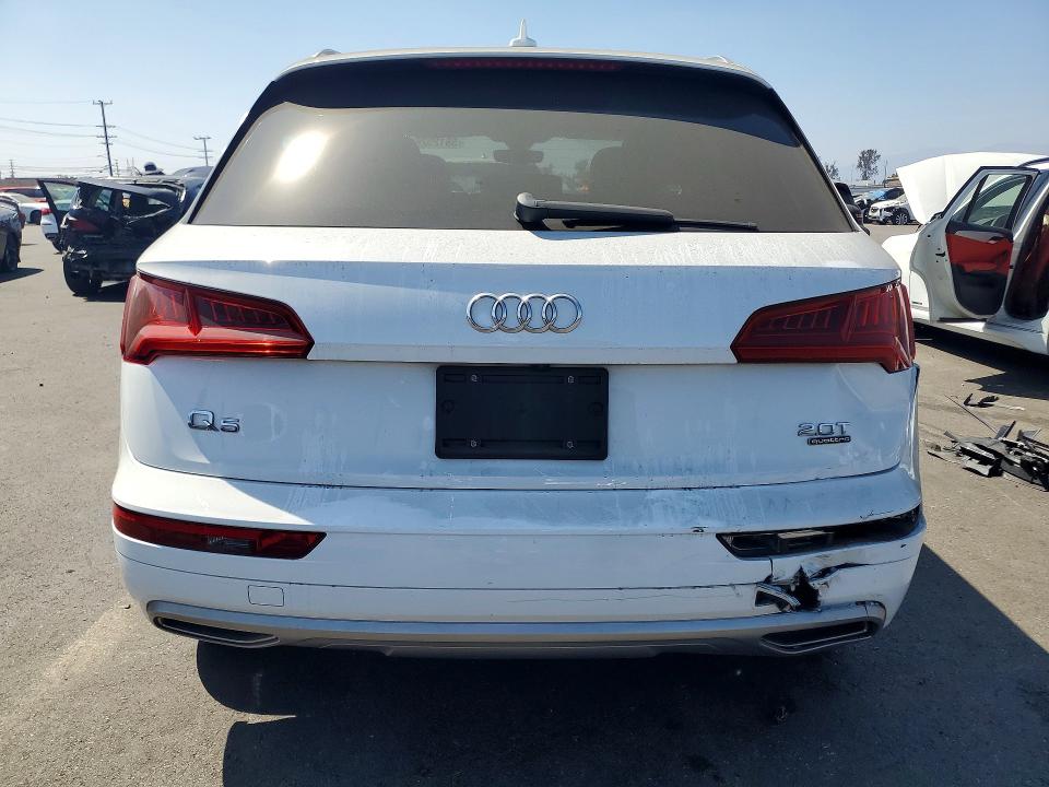 2018 Audi Q5 VIN WA1ANAFYXJ2023164 COPART salvage auction — REAR END, Ca - Dis/Dlr/Exp Only Clean Title, sold $5,100 on 2026-07-08 (photo 6)
