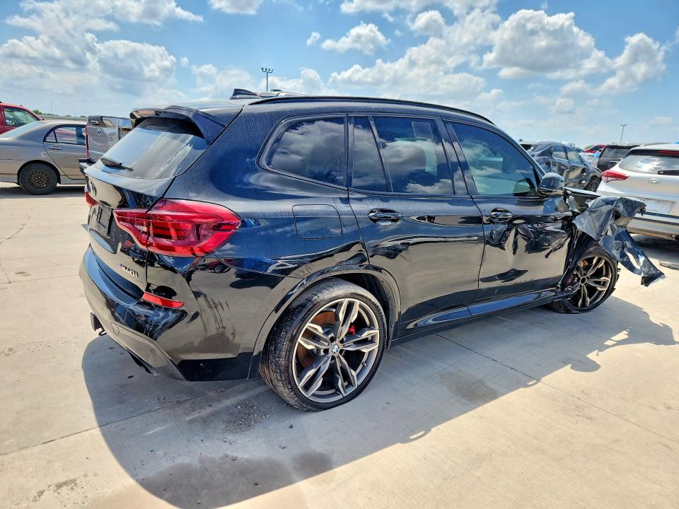 2021 BMW X3 VIN 5UXTY9C01M9F21561 COPART salvage auction — FRONT END, Tx - Certificate Of Title (P), sold $16,500 on 2026-07-30 (photo 3)