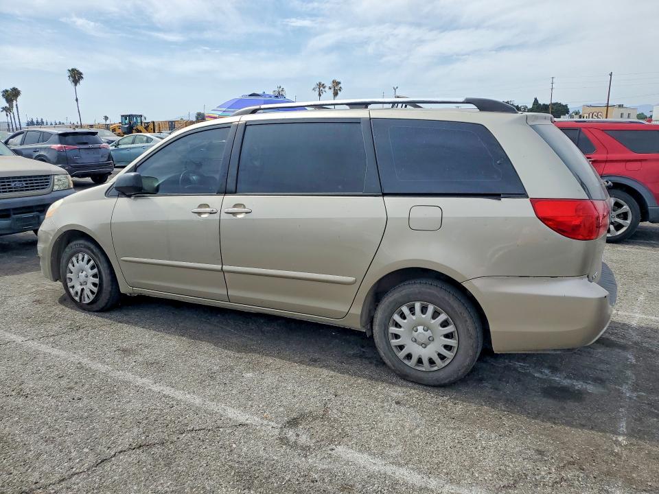 2008 Toyota Sienna VIN 5TDZK23C78S143247 COPART salvage auction — SIDE, Ca - Salvage Certificate, sold $500 on 2026-07-14 (photo 2)