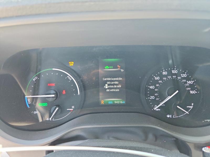 2022 Toyota VIN 5TDKRKEC6NS121584 COPART salvage auction — HAIL, Ok - Cert Of Title-Salvage, sold $9,300 on 2026-07-22 (photo 9)