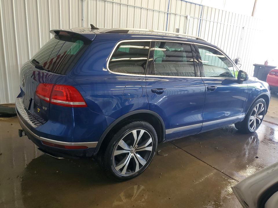 2017 Volkswagen Touareg VIN WVGRF7BP9HD004105 COPART salvage auction — MECHANICAL, Wv - Certificate Of Title, sold $1,400 on 2026-07-11 (photo 3)