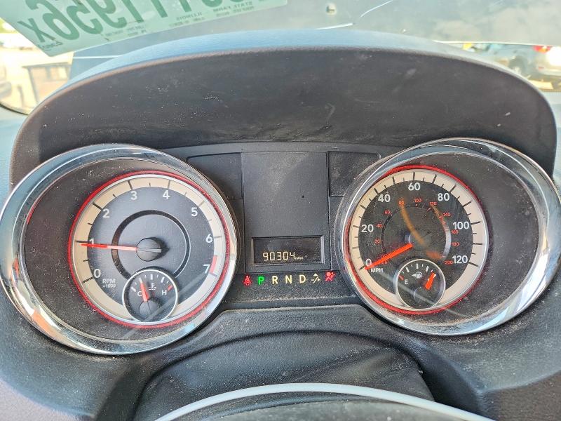 2016 Dodge Caravan VIN 2C4RDGBG7GR108923 COPART salvage auction — FRONT END, Il - Salvage Certificate, sold $2,200 on 2026-07-09 (photo 9)