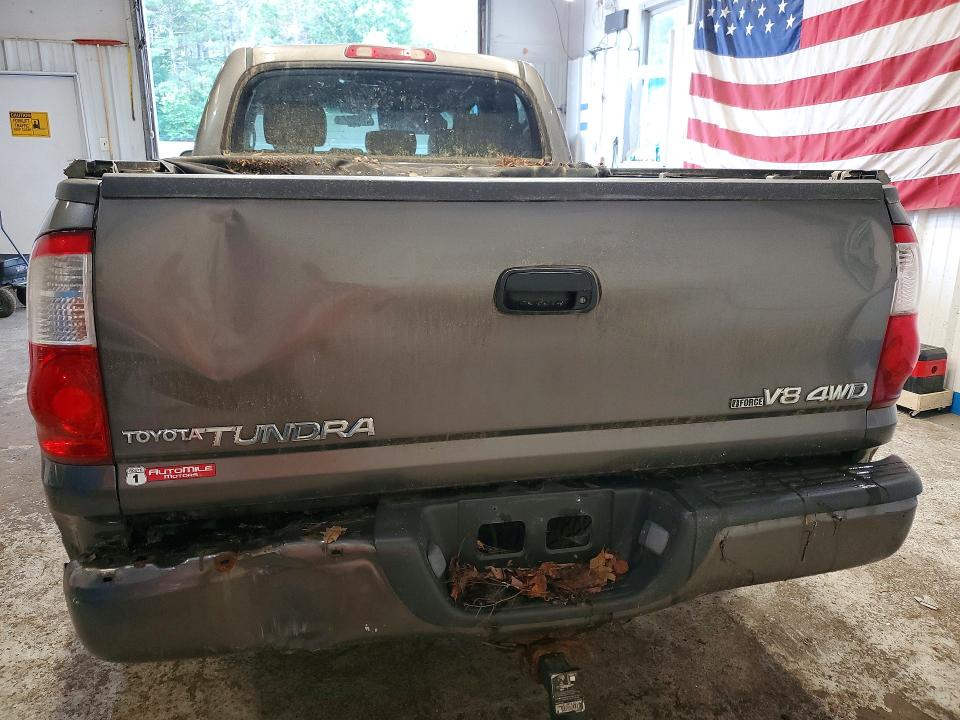 2006 Toyota Tundra VIN 5TBDT48156S517421 COPART salvage auction — FRONT END, MT - CERTIFICATE OF TITLE, sold $150 on 2026-07-30 (photo 6)