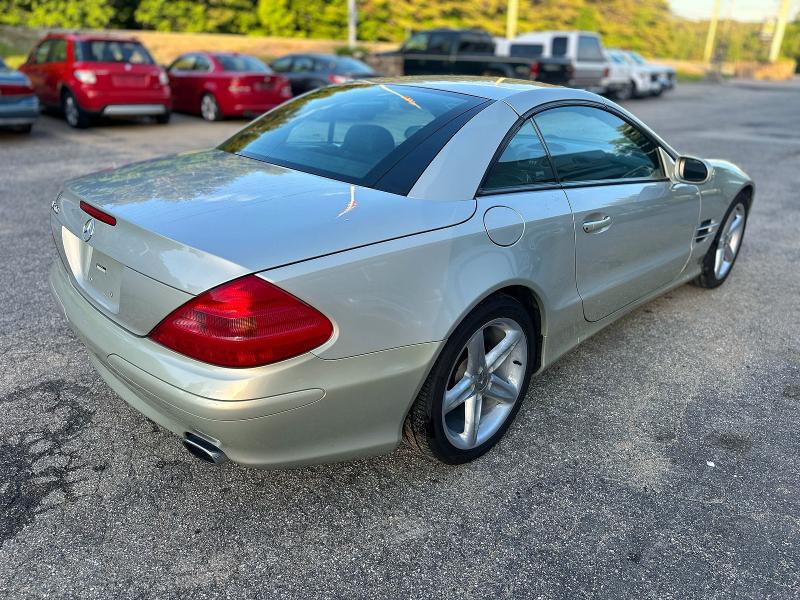 2003 Mercedes-benz Sl-klasse VIN WDBSK75FX3F009636 COPART salvage auction — NORMAL WEAR, Nh - Cert Of Title-Salvage (P), sold $1,500 on 2026-07-09 (photo 4)