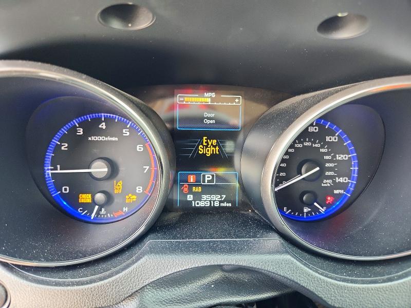 2018 Subaru Outback VIN 4S4BSANC2J3280589 COPART salvage auction — FRONT END, Tx - Salvage Vehicle Title, sold $1,700 on 2026-07-10 (photo 9)