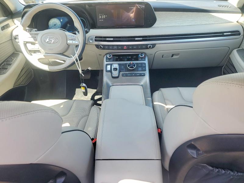 2024 Hyundai Palisade VIN KM8R7DGE7RU783430 COPART salvage auction — ROOF, Ny - Mv-907A Salvage Certificate, sold $6,300 on 2026-07-16 (photo 8)