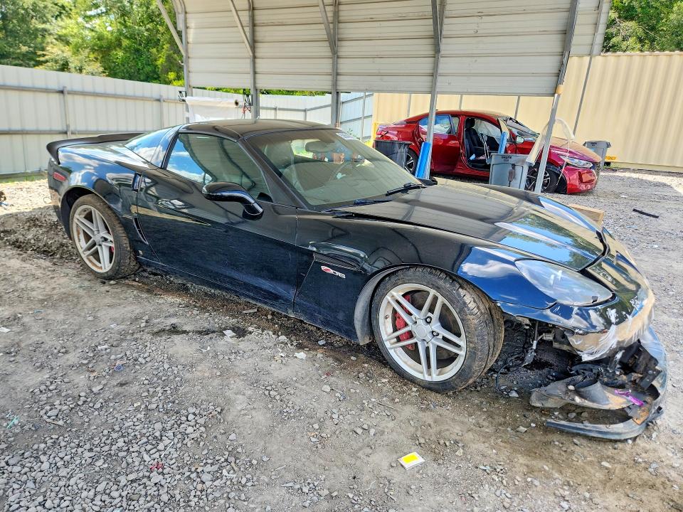 2006 Chevrolet Corvette VIN 1G1YY25E865129345 COPART salvage auction — FRONT END, Ga - Cert Of Title-Salvage, sold $18,200 on 2026-07-28 (photo 4)