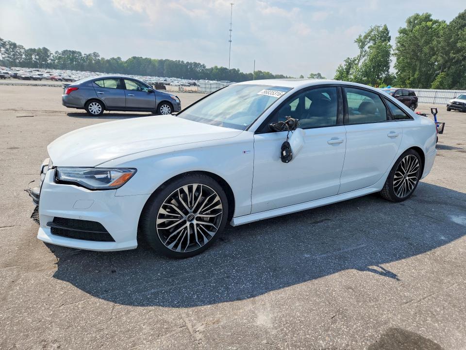 2018 Audi A6 VIN WAUC8AFCXJN015121 COPART salvage auction — FRONT END, Nc - Salvage Certificate Of Title, sold $2,600 on 2026-07-30 (photo 1)