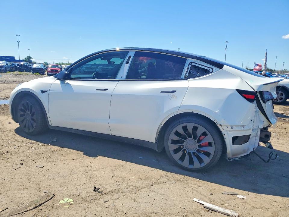 2023 Tesla Model y VIN 7SAYGDEF0PF860093 COPART salvage auction — REAR END, Mi - Cert Of Title-Salvage Vehicle, sold $3,600 on 2026-07-28 (photo 2)