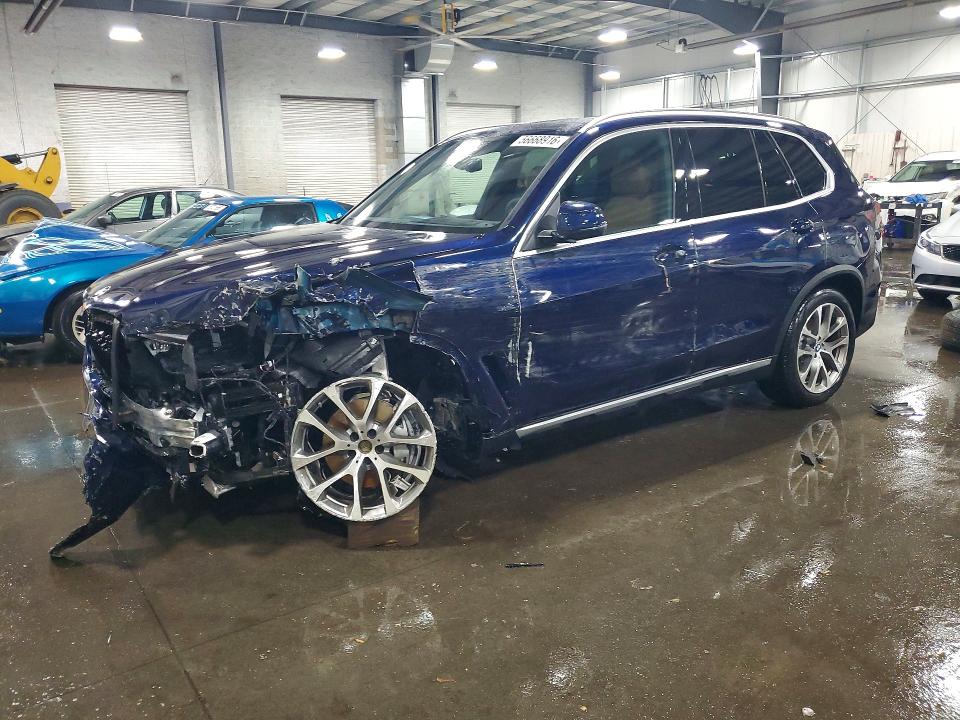 2026 BMW X5 VIN 5UX23EU01T9385168 COPART salvage auction — FRONT END, Mn - Cert Of Title-Salvage, sold $250 on 2026-07-30 (photo 1)