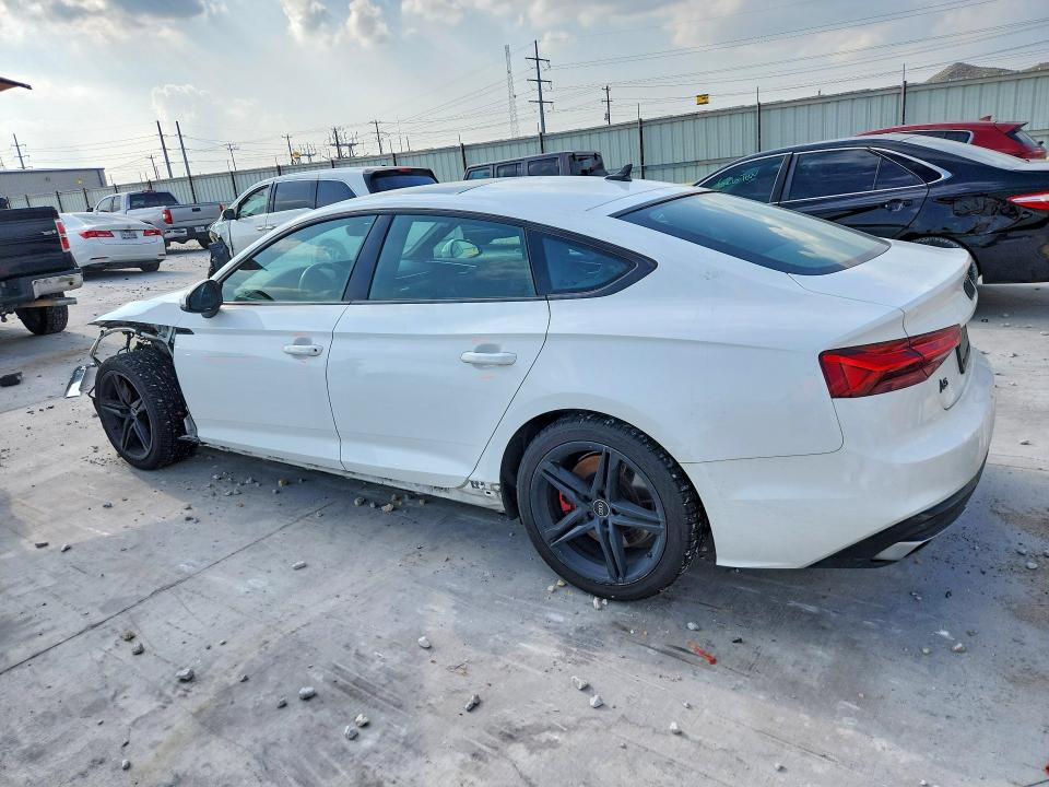 2022 Audi A5 VIN WAUDACF54NA008829 COPART salvage auction — FRONT END, Tx - Salvage Vehicle Title, sold $7,800 on 2026-07-24 (photo 2)