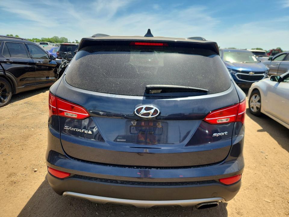 2013 Hyundai Santa fe VIN 5XYZU3LB6DG065736 COPART salvage auction — SIDE, Il - Salvage Certificate, sold $1,950 on 2026-07-07 (photo 6)