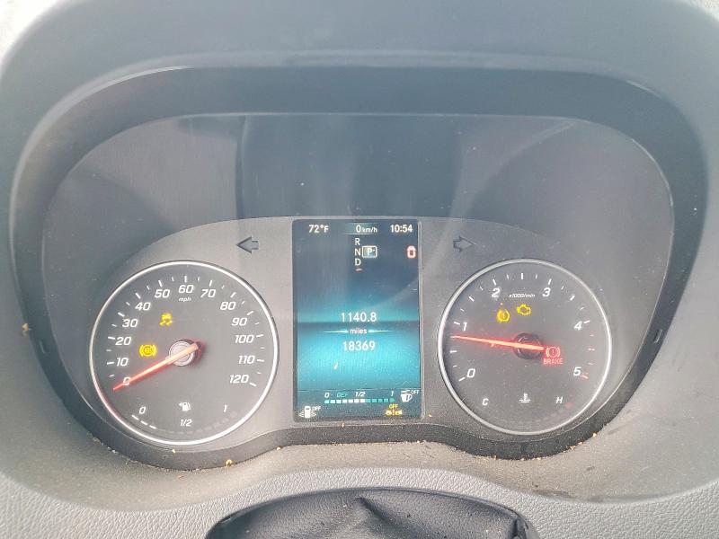 2021 Mercedes-benz Sprinter VIN W1Y4DBHY2MT045467 COPART salvage auction — MECHANICAL, NJ - CERTIFICATE OF TITLE (P), sold $9,000 on 2026-08-25 (photo 9)
