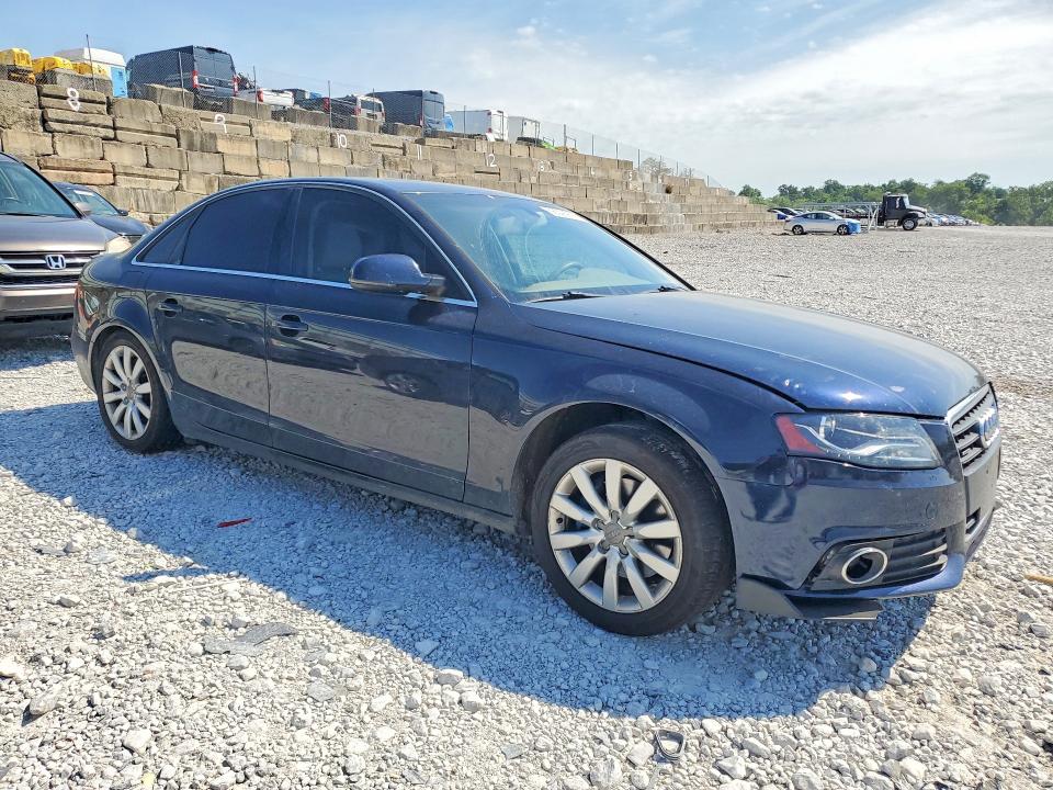 2011 Audi A4 VIN WAUFFAFL6BN031241 COPART salvage auction — REAR END, KY - CERT OF TITLE-SALVAGE, sold $325 on 2026-07-31 (photo 4)