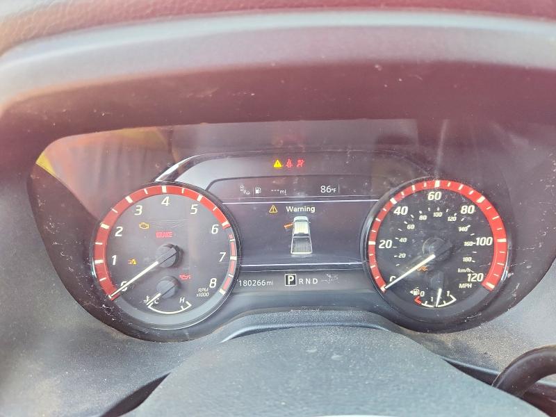 2021 Nissan TITAN VIN 1N6AA1ED0MN503407 COPART salvage auction — MECHANICAL, Al - Certificate Of Title, sold $7,100 on 2026-07-27 (photo 9)