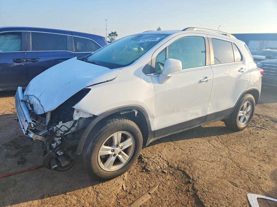 2018 Chevrolet Trax VIN KL7CJPSB0JB671642 COPART salvage auction — FRONT END, Mi - Cert Of Title-Rebuilt Salvage, sold $500 on 2026-07-24 (photo 1)