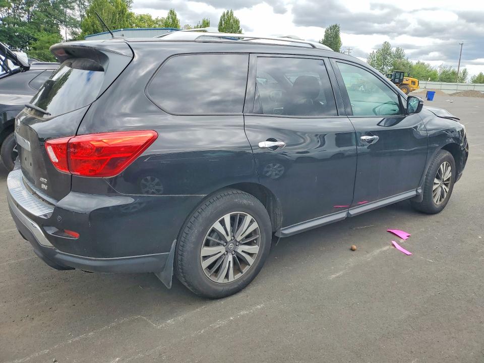 2017 Nissan Pathfinder VIN 5N1DR2MM1HC679363 COPART salvage auction — FRONT END, Or - Non Public Clean Title, sold $2,000 on 2026-07-12 (photo 3)