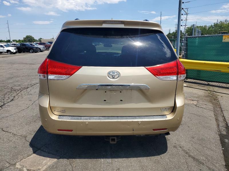 2011 Toyota Sienna VIN 5TDDK3DC9BS014965 COPART salvage auction — FRONT END, Co - Salvage Title, sold $425 on 2026-07-28 (photo 6)