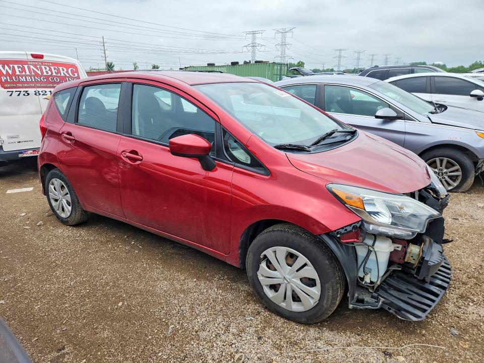 2019 Nissan Versa VIN 3N1CE2CP2KL355411 COPART salvage auction — FRONT END, Il - Salvage Certificate, sold $925 on 2026-07-09 (photo 4)