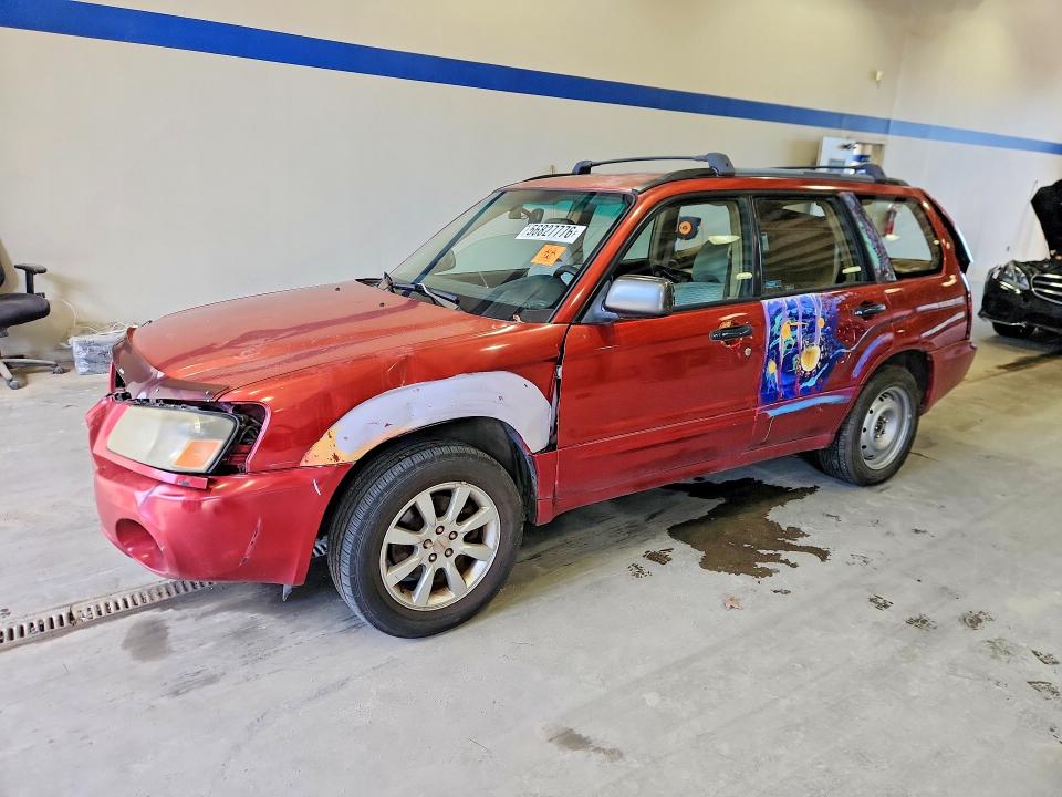 2005 Subaru Forester VIN JF1SG656X5G700309 COPART salvage auction — REAR END, Va - Cert Of Title - Salvage, sold $325 on 2026-07-10 (photo 1)