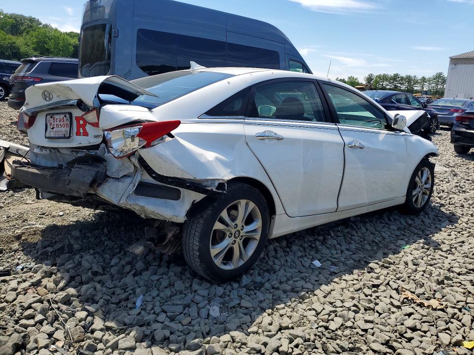 2011 Hyundai Sonata VIN 5NPEC4AC0BH217597 COPART salvage auction — FRONT END, NJ - CERT OF TITLE-SALVAGE, sold $475 on 2026-07-20 (photo 3)