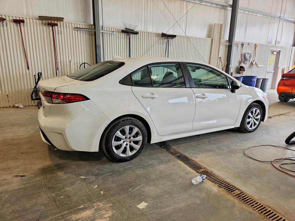 2022 Toyota Corolla VIN 5YFEPMAE7NP340116 COPART salvage auction — HAIL, Ne - Cert Of Title-Salvage, sold $5,300 on 2026-07-07 (photo 3)