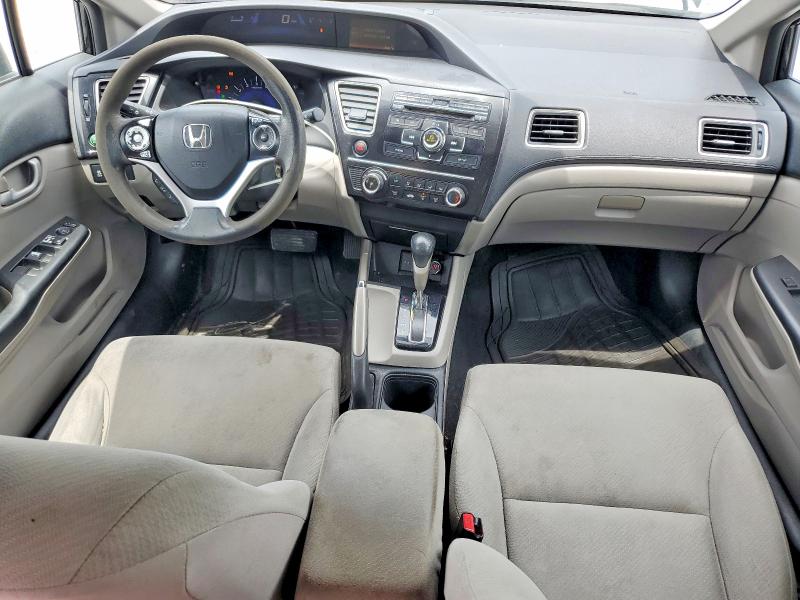 2013 Honda Civic VIN 19XFB2F56DE242470 COPART salvage auction — SIDE, FL - CERTIFICATE OF TITLE, sold $675 on 2026-07-02 (photo 8)