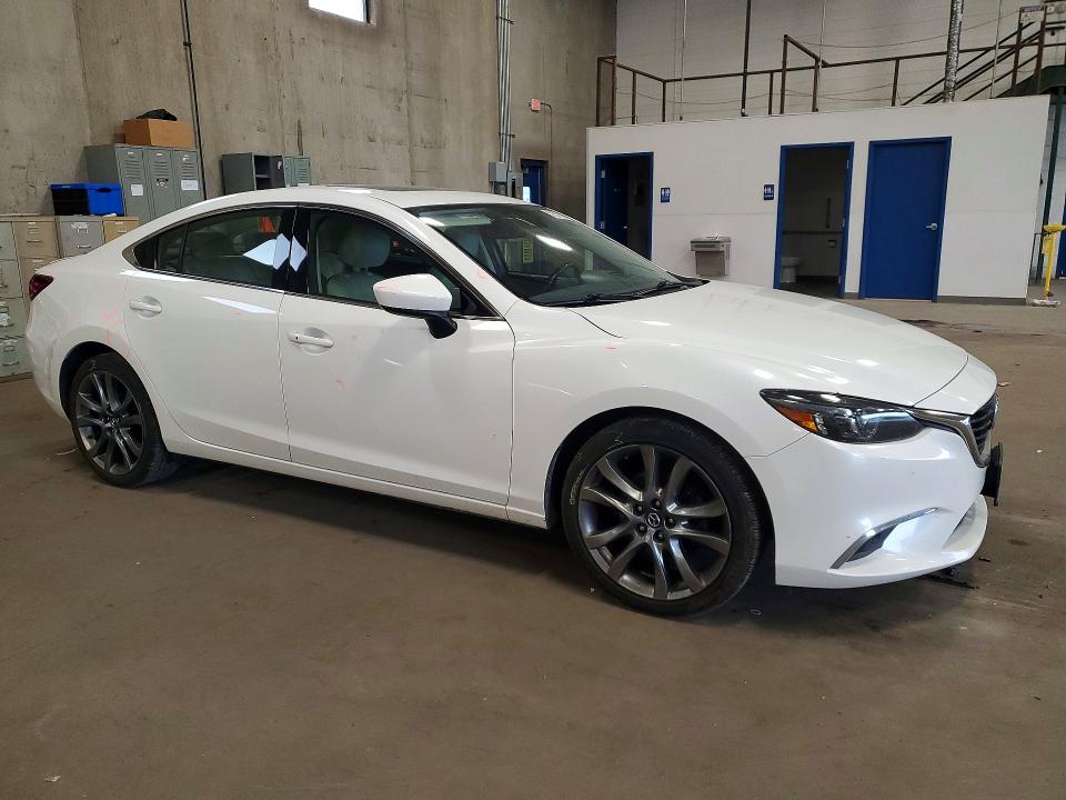2016 Mazda 6 VIN JM1GJ1W58G1432974 COPART salvage auction — SIDE, Mn - Cert Of Title-Prior Salvage, sold $1,700 on 2026-07-04 (photo 4)