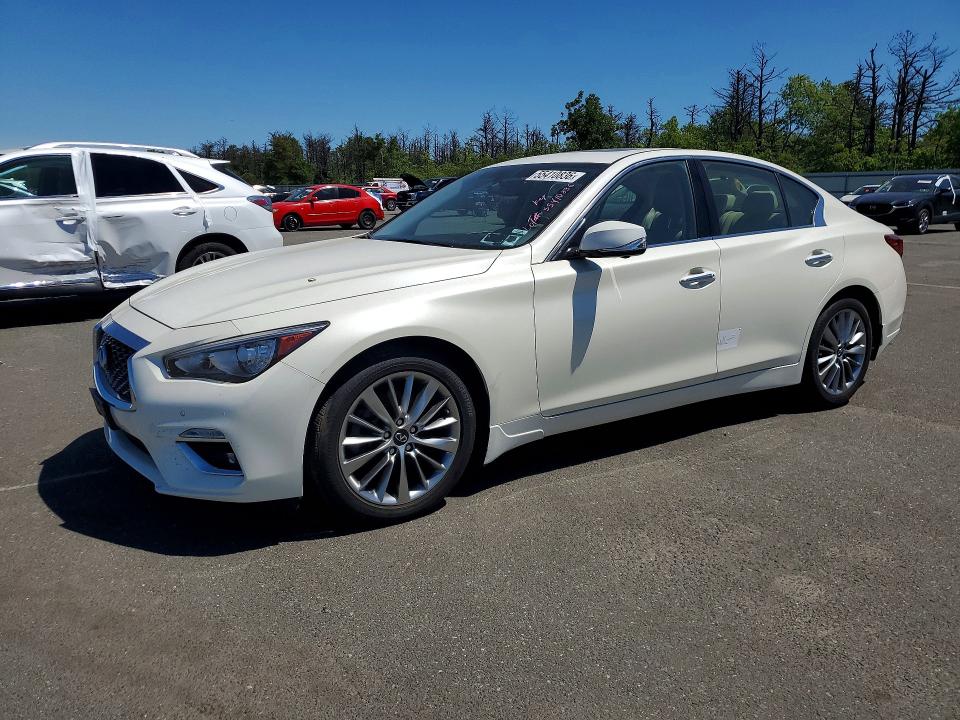 2022 Infiniti VIN JN1EV7BR0NM340344 COPART salvage auction — WATER/FLOOD, Ny - Mv907A-Flood Salvage, sold $5,400 on 2026-07-13 (photo 1)