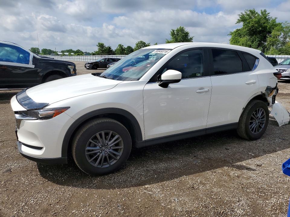 2020 Mazda Cx-5 VIN JM3KFBCM1L1790867 COPART salvage auction — REAR END, On - Permit Salvage, sold $1,850 on 2026-07-21 (photo 1)