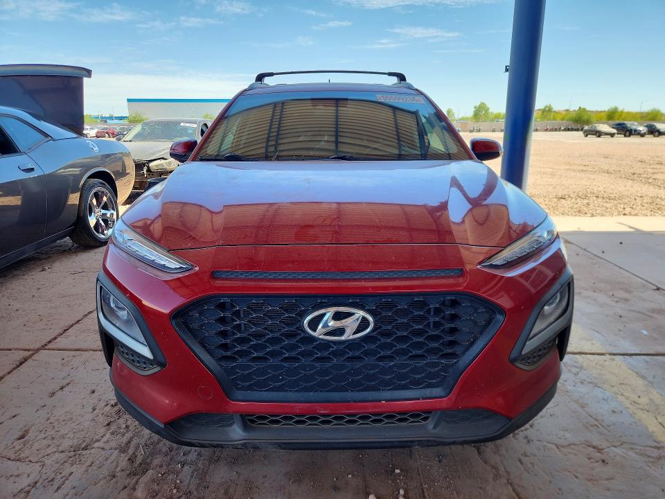 2021 Hyundai Kona VIN KM8K22AA9MU706111 COPART salvage auction — REAR END, Az - Cert Of Title - Salvage, sold $2,250 on 2026-07-23 (photo 5)