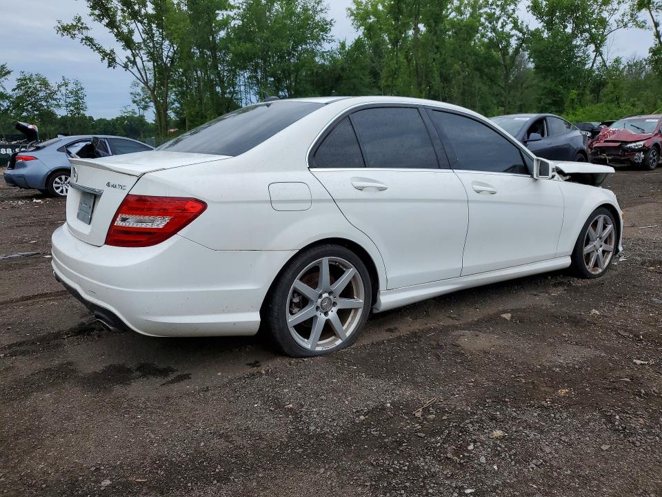 2014 Mercedes-benz C class VIN WDDGF8AB3EA922247 COPART salvage auction — FRONT END, Ct - Certificate Of Title, sold $1,250 on 2026-07-31 (photo 3)