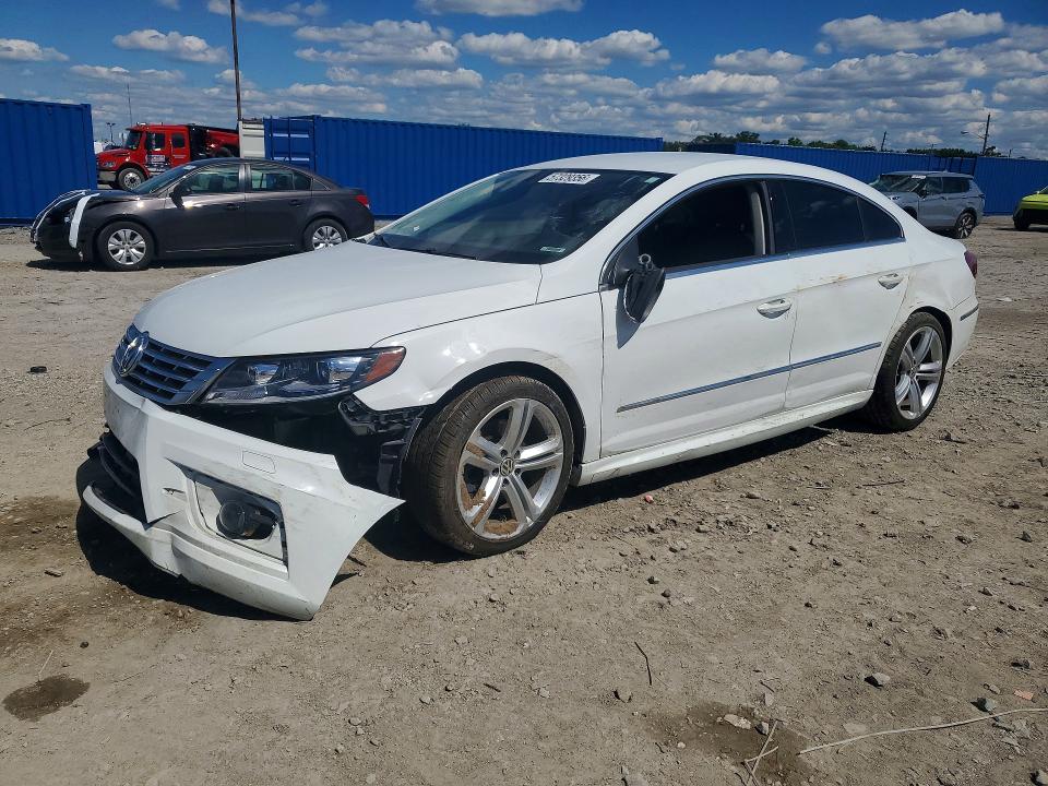 2016 Volkswagen Passat cc VIN WVWBP7AN0GE515732 COPART salvage auction — FRONT END, In - Cert Of Title-Salvage Title, sold $450 on 2026-07-17 (photo 1)