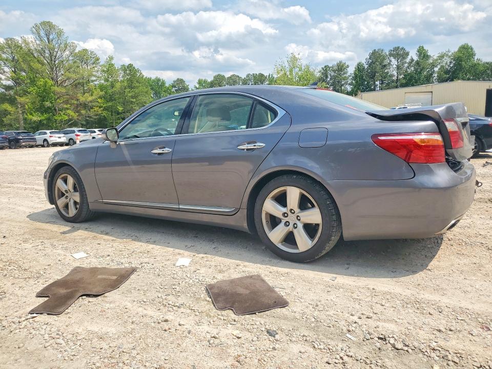 2012 Lexus Ls VIN JTHBL5EF9C5110030 COPART salvage auction — REAR END, Nc - Salvage Certificate Of Title, sold $4,300 on 2026-07-17 (photo 2)