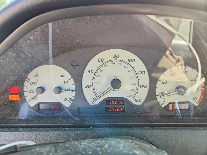 2000 Mercedes-benz C class VIN WDBHA24G3YA845996 COPART salvage auction — FRONT END, Sc - Certificate Of Title, sold $500 on 2026-07-28 (photo 9)