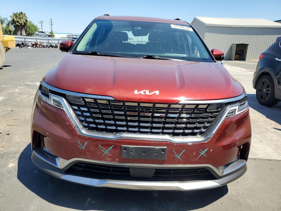 2024 Kia Carnival VIN KNDNE5H32R6424003 COPART salvage auction — REAR END, Ca - Salvage Certificate, sold $13,300 on 2026-07-02 (photo 5)
