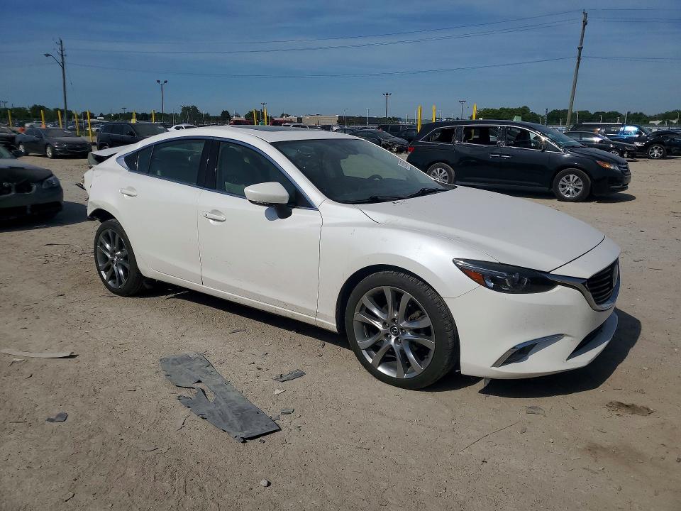 2016 Mazda 6 VIN JM1GJ1W5XG1451400 COPART salvage auction — REAR END, IN - CERT OF TITLE-SALVAGE TITLE, sold $2,550 on 2026-07-28 (photo 4)
