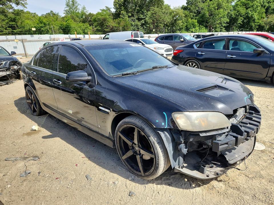 2008 Pontiac G8 VIN 6G2EC57Y08L988761 COPART salvage auction — FRONT END, Md - Cert Of Salvage < 75% Damage, sold $2,750 on 2026-07-14 (photo 4)